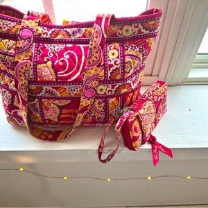 Vera Bradley Set Raspberry fizz